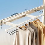 Foldable No-Trace Wall Rack: Expand Drying Space - Image 3
