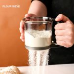 Premium Stainless Steel Flour Sifter for Effortless Baking
