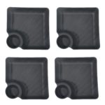 4-Piece French Fry & Dipping Plate Set for Snacks - صورة 7