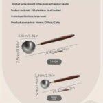 Bincoo Walnut Coffee Scoop: Elegant, Precise Measuring - صورة 8