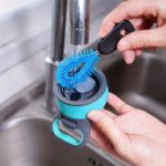 Stainless Steel Bottle Brush Set for Effortless Cleaning - صورة 6