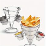 Trendy Iron Snack Baskets for Modern Dining - Image 2