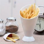 Portable Snack Cup with Fun French Fry Design - صورة 8