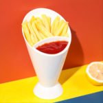 Portable Snack Cup with Fun French Fry Design - صورة 9