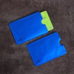 Black RFID Shielding Card Sleeves, 10-Pack Secure Holders - صورة 4