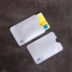 Black RFID Shielding Card Sleeves, 10-Pack Secure Holders - صورة 6