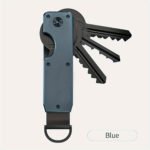 Compact Aluminum Keychain Holder: Sleek & Durable Design - صورة 7