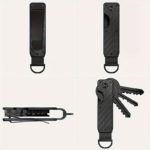 Compact Aluminum Keychain Holder: Sleek & Durable Design - صورة 2