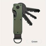 Compact Aluminum Keychain Holder: Sleek & Durable Design - صورة 5