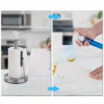 Stainless Steel Kitchen Towel Holder with Spray Bottle - Image 7