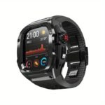 Luxury Silicone Band & Steel Case for Apple Watch 49 mm - Image 7