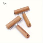 Beech Wood Rolling Pin - Perfect Dough Roller for Baking - صورة 3