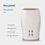 Portable Hand Massager with Heat Therapy & Comfort - صورة 4