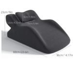 Memory Foam Bed Cushion: Washable U-Shape Massage Pillow - Image 2