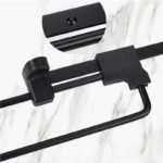 Modern Telescopic Wardrobe Hanger Rod - Durable Metal - Image 5