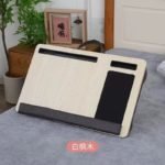 Portable Oak Laptop Desk for Dorms and Small Spaces - Image 4