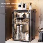 Compact Cup Holder with Drainage for Organized Kitchens - صورة 4