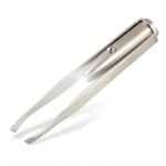 Stainless Steel LED Tweezer with Built-in Light - صورة 4