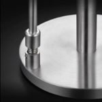 Stainless Steel Non-Slip Paper Holder with Weighted Base - Image 2