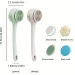 Electric Shower Brush with 4 Heads for Deep Clean - صورة 4