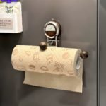 No-Drill Suction Cup Toilet Paper Holder Durable - صورة 5