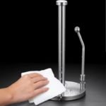 Stainless Steel Non-Slip Paper Holder with Weighted Base - Image 3
