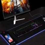 Luxuglow Wireless Charging RGB Mouse Pad – Safe & Stylish - صورة 5
