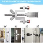 Compact Stainless Steel Travel Door Lock - Ultimate Security - صورة 6