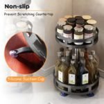 Space-Saving 3-Tier Rotating Spice Rack Organizer - صورة 7