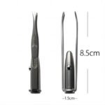Stainless Steel LED Tweezer with Built-in Light - صورة 5