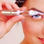 Stainless Steel LED Tweezer with Built-in Light - صورة 6