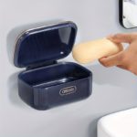 Space-Saving Leakproof Soap Dish with Secure Lid - صورة 5