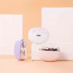 Electric for nail Clipper and Grinder Dual-Use with Splash Guard - Small Portable Home Manicure Tool, Anti-Squeeze Design, USB Rechargeable, Battery, White, for nail Care, Modern Aesthetic, Durable Plastic - صورة 10