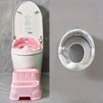 Lion Design Training Toilet Seat for Kids' Comfort - صورة 7