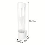 Automatic Wall-Mounted Paper Cup Dispenser Holder - صورة 4