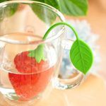 Charming Strawberry Tea Infuser with Easy Grip Handle