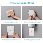 Automatic Wall-Mounted Paper Cup Dispenser Holder - صورة 8