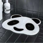 Panda-Themed Non-Slip Bath Mat, Quick-Dry Design