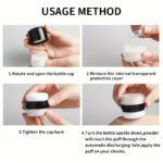 ILISYA Loose Powder With Mushroom Head Makeup Foundation Long-lasting Oil Control Whitening Concealer Waterproof Sweatproof - Image 9