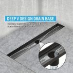 SUS304 Stainless Steel Linear Shower Drain with Fast Flow - صورة 2