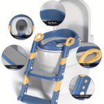 Kids' Foldable Potty Seat with Step Stool - Gift Ready - صورة 6