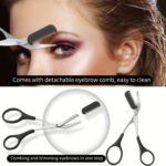 Ultimate 3-Piece Eyebrow Kit: Razor, Tweezers & Scissors - صورة 3