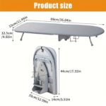Compact Folding Ironing Board: Space-Saving, Heat-Resistant - صورة 5