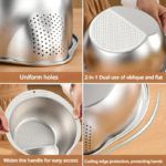Durable Stainless Kitchen Strainer for Efficient Food Prep - صورة 9