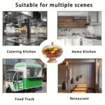 Elegant Plastic Storage Tray with Lid for Home Decor - صورة 13