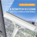Versatile 3-in-1 Window Cleaner with Spray & Scraper - Image 4