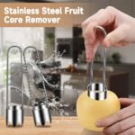 Versatile Stainless Steel Corer for Easy Fruit Prep - Image 2