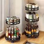 360° Swivel Spice Rack: Space-Saving Kitchen Essential - Image 2