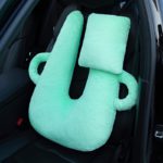 Plush Car Neck Pillow with Ergonomic Support - Image 7