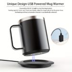 Smart Electric Coffee Mug Warmer Set for Desk Use - صورة 12